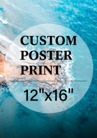 Upload Your Photo Image Custom Personalized Photo to Poster Printing Home Decor Wall Art Prints (inch: 12*16)