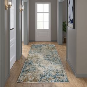 [Only support Drop Shipping Buyer] Newport Abstract Area Rug (Color: as Pic)